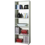 Composad Libreria modulare cinque vani bianco 70x30x197