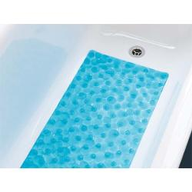 Spirella Tappetino antiscivolo vasca in PVC cm 71x36 azzurro 10.13524