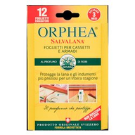 Tavola Orphea Confezione 12 foglietti salvalana per cassetti e armadi profumazioni Fiori 178630