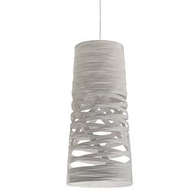 Foscarini Lampada Tress Piccola Sospensione Bianco D.230xh2310 mm max attacco E27 182027 10