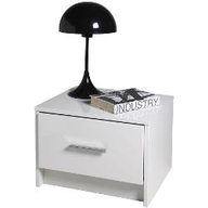 Composad Comodino con cassetto bianco laccato cm 50 CT5074