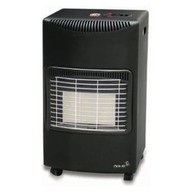 Stufa Radiante Pleinair International Infra 42 - 65411 Libera Installazione Infra42 Rotelle Nero