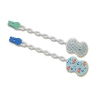 Portasucchietto Chicco Clip con catenella Azzurro 04083