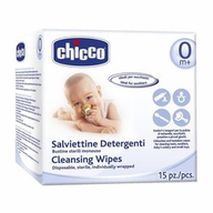 Salviettine detergenti Chicco monouso 15 pz 1001.00