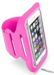 Cellular Line Fascia braccio ARMBANDFIT52P Univ PINK dispon. blu/verde