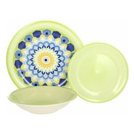 Andrea Fontebasso 1760 Set 18 piatti tavola Ceramica Verde Bazaar Gypsy GY170188408