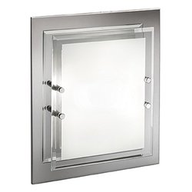B2 Light Lampada da Soffitto L 380 x H 430 x P 85 mm 3 x 60W E27 Fume'