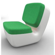 Magis Nimrod Poltron. Bianco/verde F346