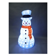 Luci e luminarie Tabor Omino neve Cm 70 160 luci led 988920