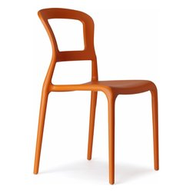 Scab Design Sedia pepper arancio tecnopolimero iniezione a gas 2325__30