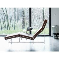 Magis Chaise longue Traffic Chaisel. Bianco/p.Marron L0111