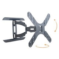 Supporti a parete a parete Ciatti ELTRIS400 Schermo compatibile 32/55" Massima capacità peso 30 Kg di colore Nero