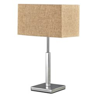B2 Light Lampada da Tavolo L 240 x H 380 x P 130 mm 1 x 40W G9 Canvas 0570658