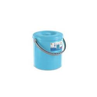 Stefanplast Pattumiera con coperchio Plastica 20 litri Turchese 20208