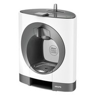 Macchina per Caffè Krups KP1101K - OBLO Gocciolamento per Capsule Nescafè Dolce Gusto capacità della tanica 0,8L di colore Grigio, Bianco