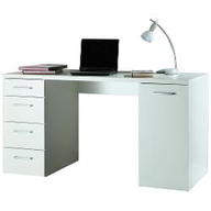 Composad Scrivania attrezzata con vani colore bianco cm 139 SR0481