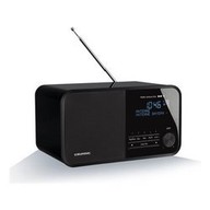 Radio Portatile Grundig TR 2500 Nero di colore Nero con ingresso AUX Connessione Cuffie 3,5 mm DAB+, FM