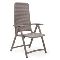 Nardi Poltrona da Esterno Polipropilene fiberglass 59 cm 64,5 cm 113,5 cm Tortora 40316.10.000