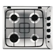 Piano cottura tipo Gas Indesit PIM 640 AS (IX) con 4 zone di cottura con larghezza di 60 cm di colore Inox