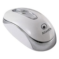 Mouse USB Atlantis Land Minioptic Mouse Bianco P009-TM032-W