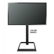 Colonna TV L&C Design Quadro Bianco Bianco max dimensione TV 32"-47"