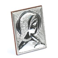 Sestini Icona Argento Misure 7x9 cm Madonna 9502-7x9