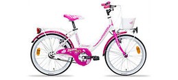 Cicli Lombardo Mariposa 20 Bianco Fucsia 