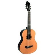 Chitarre Classiche Eko Sparkling Flame Eq Natural classica materiale del Neck Mogano Natural lucido