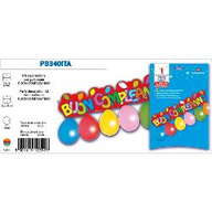 Party Pegaso Kit Festone Buon Compleanno PB340ITA