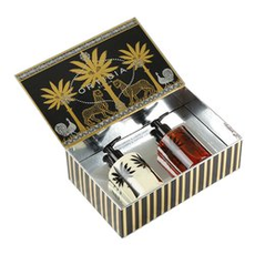 Ortigia Ambra nera Set 1 sapone liquido 300ml + 1 Crema corpo 300ml