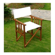 Amicasa Sedia Regista Ecrù cm 51x56xh85 Poliestere 220gr/m2 Art 61