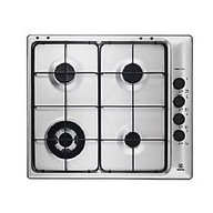 Piano cottura tipo Gas Rex RGG 6043 NOX con 4zone di cottura con larghezza di 60 cm colore Inox