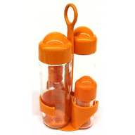 Abert Menage Vetro e plastica Arancio Jolly 1100441