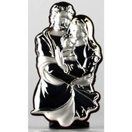 Geo's Icona Argento 6x12 cm Sacra Famiglia 0020/13