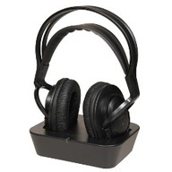 Cuffia ad Archetto per uso TV Panasonic RP-WF830E-K Cuffie stereo con tecnologia wireless. Base di ricarica. con connessione via Cordless Nero