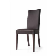 Connubia Calligaris Sedia legno soggiorno COPENHAGEN CB/1656 Struttura P128 fg. WENGÉ Sedile G8K Ekos BIANCO