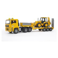 Camion Bruder Bilico con scavatore Man Tga Jcb 4cx Backhoe 02776