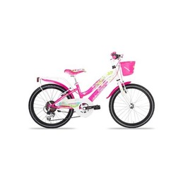 Cicli Lombardo Akira 20 Bianco Fucsia
