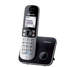 Panasonic Cordl.KX-TG6811JTB dispon. bianco argento