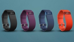 Fitbit Charge HR Tangerin LARG