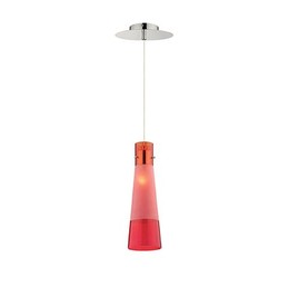 Ideal Lux KUKY CLEAR SP1 ROSSO