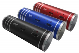 Digital Data Portable Stereo Tube Speakers