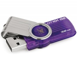 Kingston Pen Drive DT101G2/ 32gb 32GB Purple USB2