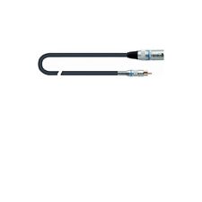 Quiklok Cavo Mic.CM183M-2BK Xlr Maschio- RCA 2Mt